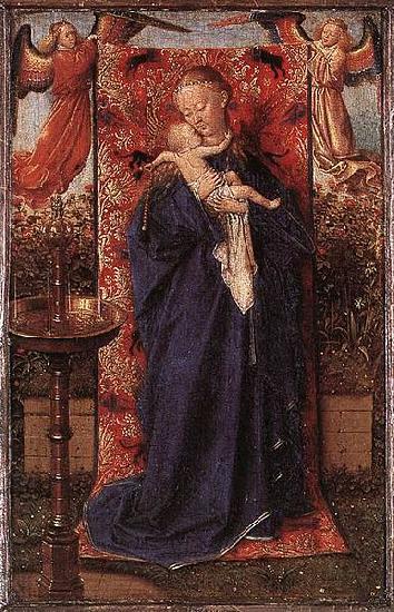 Jan Van Eyck Madonna and Child at the Fountain